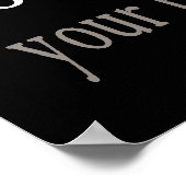 Affiche Déverrouiller votre esprit (noir) (Coin)