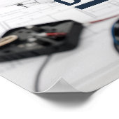 Affiche d'expert de drone (Coin)
