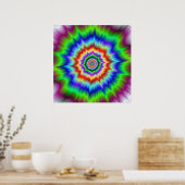Affiche d'explosion arc-en-ciel (Cuisine)