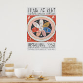 Affiche d'exposition d'art abstrait de Hilma Af Kl (Cuisine)