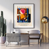 Affiche d'exposition Kandinsky | Géométrique Abstr