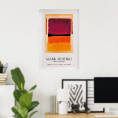 Affiche d'exposition Mark Rothko 1979 Vintage (Bureau à domicile)