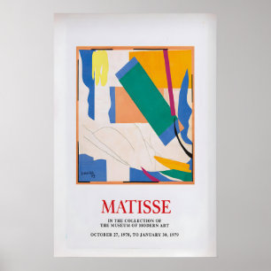 Affiche d'exposition Matisse Impression d'art vint