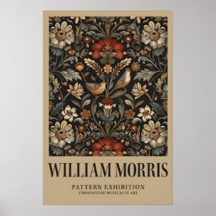 Affiche d'exposition vintage William Morris - Marr
