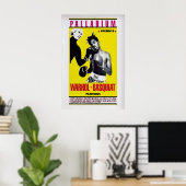 Affiche d'exposition Warhol Basquiat Art vintage (Bureau à domicile)