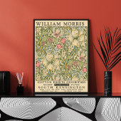 Affiche d'exposition William Morris | Botanique Vi