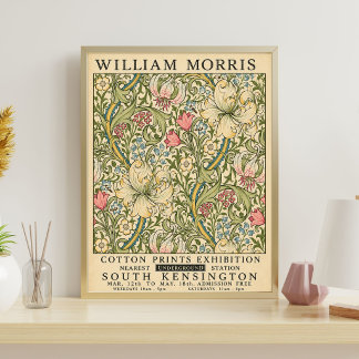 Affiche d'exposition William Morris | Botanique Vi