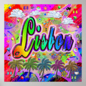 Affiche d'Express de Lisbonne Vista (Devant)