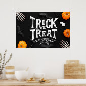 Affiche d'Halloween (Cuisine)
