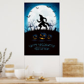 Affiche d'Halloween (Cuisine)