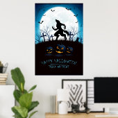 Affiche d'Halloween (Bureau à domicile)