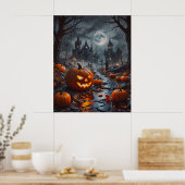 Affiche d'Halloween (Cuisine)