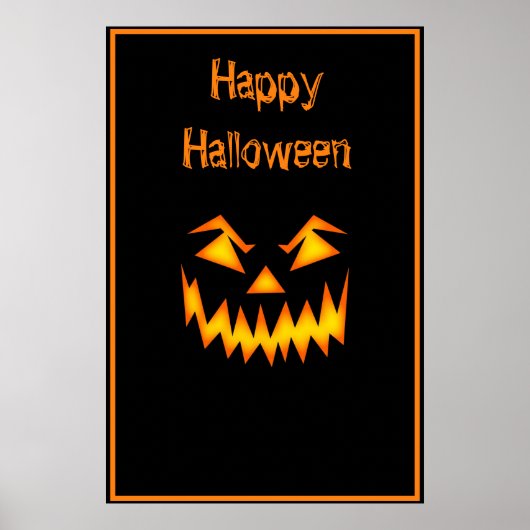 Affiche d'Halloween (Devant)