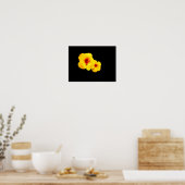 Affiche d'Hibiscus Jaune (Cuisine)