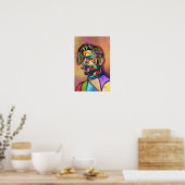 Affiche d'homme d'art peint (Cuisine)