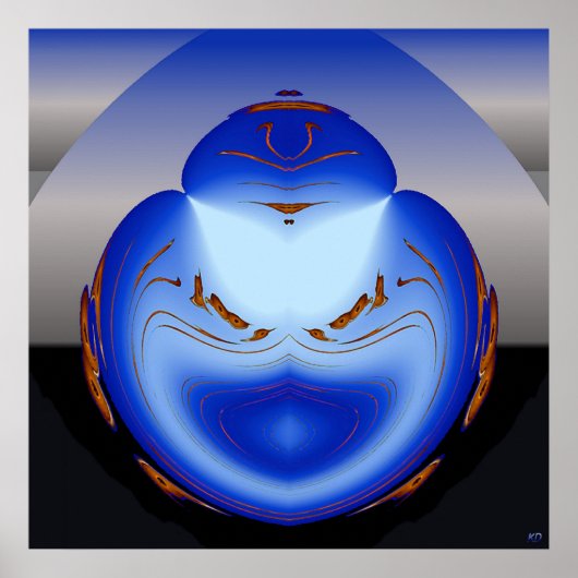 Affiche d'homme de Cyber (Devant)