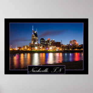 Affiche d'horizon de Nashville