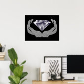 Affiche Diamond Hands (Bureau à domicile)