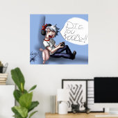 affiche die noobs (Bureau à domicile)