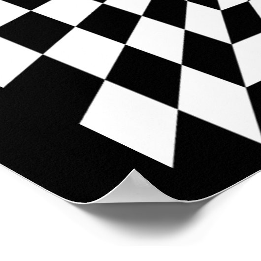 Affiche d'illusion optique (Coin)