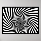 AFFICHE D'ILLUSION OPTIQUE I (Devant)