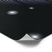 Affiche d'illusion optique pour le voyage Wormhole (Coin)