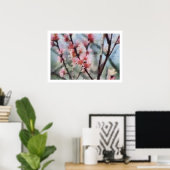 Affiche d'illustration de fleur d'arbre fruitier (Bureau à domicile)