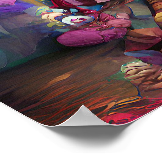 affiche d'illustration de l'imaginaire SAD CLOWN (Coin)