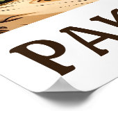 Affiche d'illustration de style Vintage unique au (Coin)