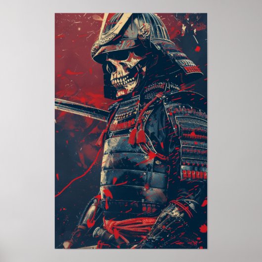 Affiche d'illustration du Cool du crâne du guerrie (Devant)