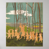 Affiche d'illustration vintage de Sibylle Von Olfe (Devant)