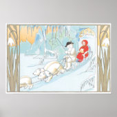 Affiche d'illustration vintage par Sibylle Von Olf (Devant)