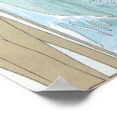 Affiche d'illustration vintage par Sibylle Von Olf (Coin)