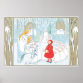 Affiche d'illustration vintage par Sibylle Von Olf (Devant)