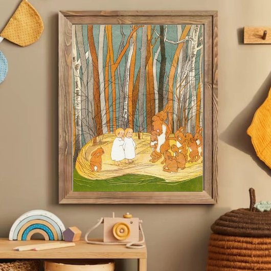 Affiche d'illustration vintage Sibylle Von Olfers