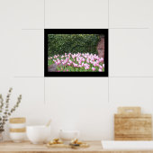 Affiche d'image de tulipes de jardin (Cuisine)