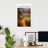 Affiche d'impression Claude Monet (Bureau à domicile)