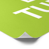 Affiche d'impression Conserver le calme et l'amour (Coin)