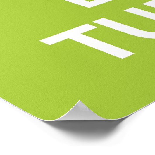 Affiche d'impression Conserver le calme et l'amour (Coin)