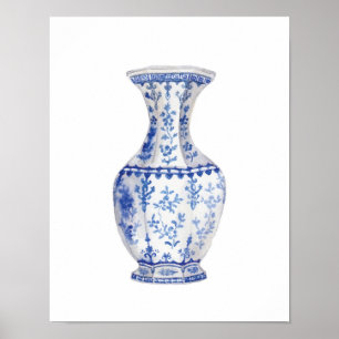 Affiche d'impression d'art d'aquarelle de coeur