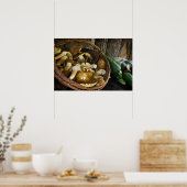 Affiche d'impression de nature morte de nourriture (Cuisine)
