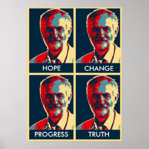 affiche d'impression de vérité de progrès de