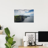 Affiche d'impression des falaises de Moher en Irla (Bureau à domicile)
