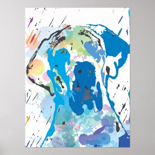 Affiche d'impression Grand Danois (Devant)