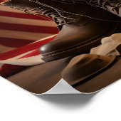 Affiche d'impression numérique patriotique de la f (Coin)