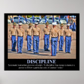 Affiche DISCIPLINE (Devant)