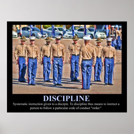 Affiche DISCIPLINE (Devant)