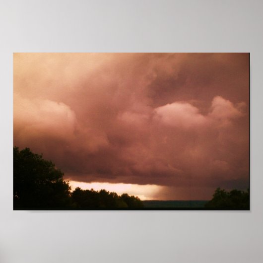 AFFICHE DISTURBANCE DANS LE CIEL (Devant)