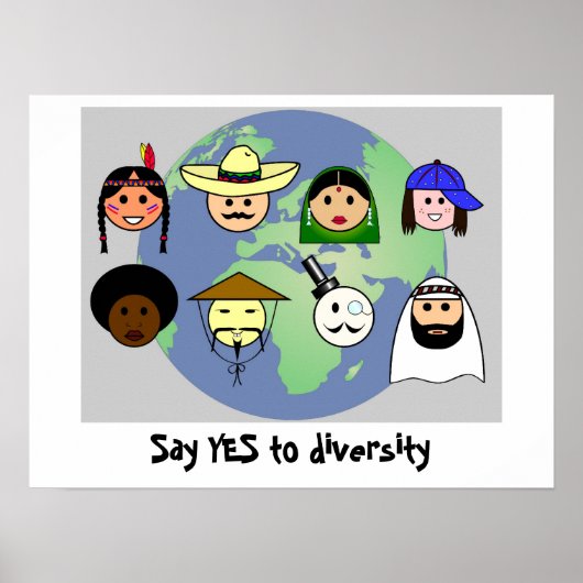 Affiche "Diversité" (Devant)