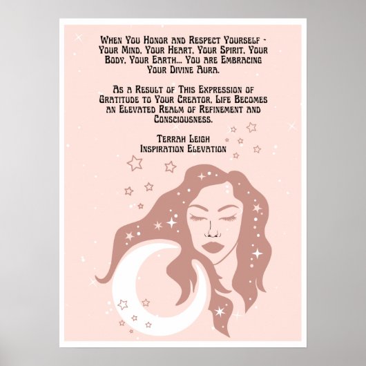 Affiche Divine Aura Par Terrah Leigh Tullie (Devant)